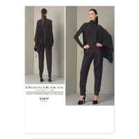 V1417 Vogue Patterns Misses Top and Pants 379125