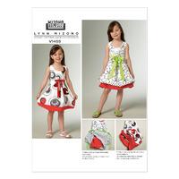 V1455 Vogue Patterns Children\'s Girls Dress 379203