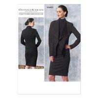 V1465 Vogue Patterns Misses Jacket Skirt and Top 379217