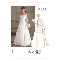 V2842 Vogue Patterns Misses Dres...