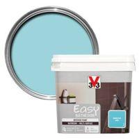 V33 Easy Summer Blue Satin Bathroom Paint 750ml