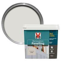 v33 renovation coconut satin panelling paint 750ml