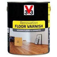 V33 Renovation Clear Matt Floor Varnish 2.5L