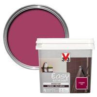 V33 Easy Blackcurrant Satin Bathroom Paint 750ml