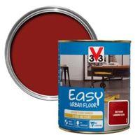 V33 Easy Red Fusion Lacquered Gloss Floor Varnish 750ml