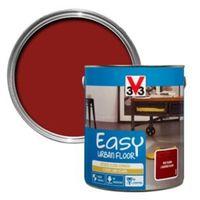 V33 Easy Red Fusion Lacquered Gloss Floor Varnish 2.5L