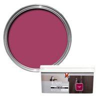 V33 Easy Blackcurrant Satin Bathroom Paint 2L