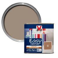 V33 Easy Taupe Satin Furniture Paint 500 ml