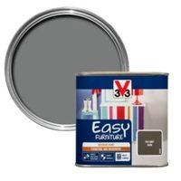 V33 Easy Felt Grey Satin Furniture Paint 500 ml