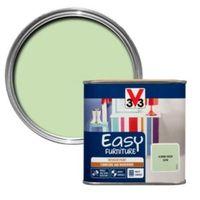 V33 Easy Almond Green Satin Furniture Paint 500 ml