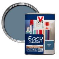 V33 Easy Blue Storm Satin Furniture Paint 1 L
