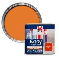 V33 Easy Sixties Orange Gloss Furniture Paint 500 ml