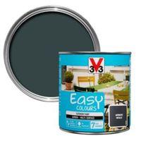 v33 easy anthracite metallic furniture paint 500 ml