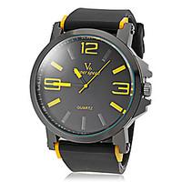 V6 Men\'s Watch Sports Big Numerals Dial Silicone Strap Cool Watch Unique Watch Fashion Watch