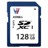 V7 128GB SDXC UHS-1 Memory Card