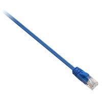 V7 CAT5E UTP 0.5M BLUE - PATCH CABLE RJ45 M/M