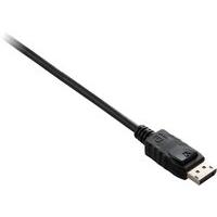 v7 displayport cable 2m black dp 20pin mm