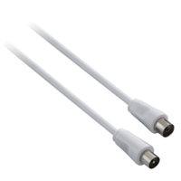 V7 75DB COAX ANTENNA CABLE 1.5M - WHITE - COAX M/F