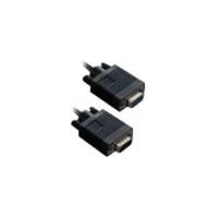 V7 VGA Extension Cable 2 HDDB15 (m/f) black 2m