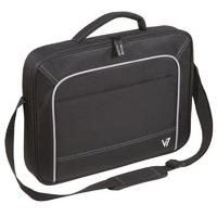 V7 Vantage Front Loader Laptop Case, For Laptops up to 17" - Black