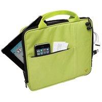 V7 Bag with Multi-Pockets and Handle for iPad, iPad 2, iPad 3, iPad 4, Kindle Fire and Tablet PCs up to 9.7 inch, Green
