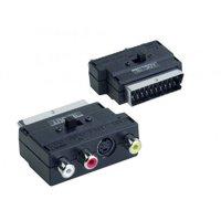 V7 Adapter Scart/video Black - S...