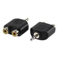 V7 Audio Adapter Retail - 3.5mm Jack To 2x 3.5mm Socket