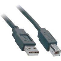 v7 usb cable 3m a to b dgrey usb 20 mm retail