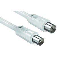 V7 Coax Tv Cable 85db 3.5m - White - Coax M/f - Retail