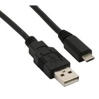 v7 usb cable 2m a to micro b black usb 20 mm retail
