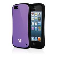 V7 Extreme Guard Iphone 5 Purpl - Bumper Hard Shell Pc Pu Cover