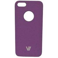 V7 Metro Case Iphone 5 Purple - Sand Finish Semi Flex Pc Cover