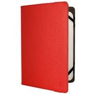 v7 univ folio case tblt 8in red f most tablets upto 8in lghtwght