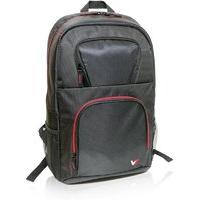 v7 vantage 2 backpack 161 in black with red trim