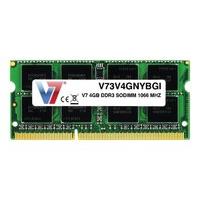 v7 4gb ddr3 sodimm 1066mhz cl7 unbuff non ecc 204pin pc3 8500