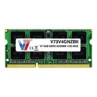 v7 4gb ddr3 sodimm 1333mhz cl9 unbuff non ecc 204pin pc3 10600