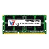 v7 2gb ddr3 sodimm 1333mhz cl9 unbuff non ecc 204pin pc3 10600