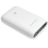 V7 Powerbank 6600ma Li-ion Whit - 1000ma Inpt 2100ma Output Micro Usb