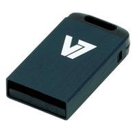 v7 usb 20 nano stick 8gb black flash drive