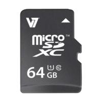 V7 microSDXC 64GB Class 10 (VAMSDX64GUHS1R-2E)