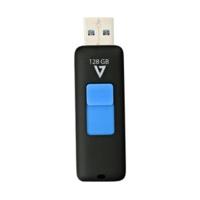 V7 Slider USB 3.0 128GB (VF3128GAR-BLK-3x)