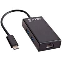 V7 USB-C to Ethernet Hub