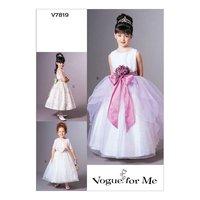 v7819 vogue patterns childrens jacket and dress 379421