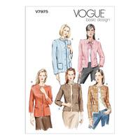 v7975 vogue patterns misses petite jacket 379430