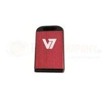 v7 usb nano stick 16gb red usb20 23x12x4mm retail in