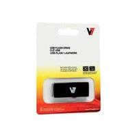 V7 USB STICK 32GB USB2.0 BLACK - SLIDE CONNECTOR RETAIL IN