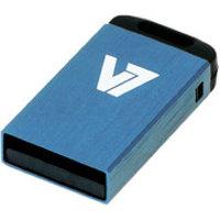 V7 USB 2.0 Nano Stick 4GB (Blue) Flash Drive