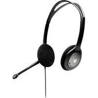 V7 Lightweight Stereo Headset with microphone