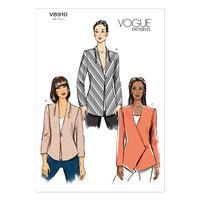 V8910 Vogue Patterns Misses Jacket 380195