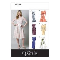 v8766 vogue patterns misses petite dress 379519